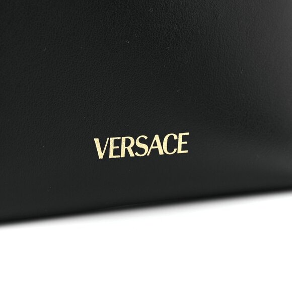 Versace Calfskin La Medusa Zip Around Lanyard Pouch - Picture 5 of 13